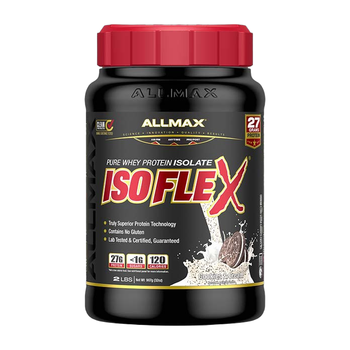 Allmax Nutrition ISOFLEX Proteína Whey Isolate 2 Lb · 27 g de Proteína