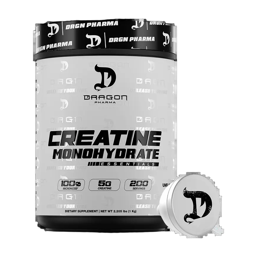 Dragon Pharma Creatina Monohidrato 1kg · 200 Porciones