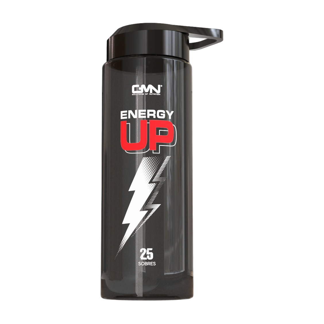 GMN Energy Up Pre-Entreno Tutifruti Termo x 25 Sobres 6g · Cafeína y Taurina