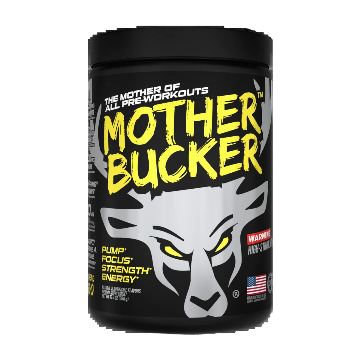 Bucked Up Mother Bucker Pre Entreno Alto Estimulante 388g
