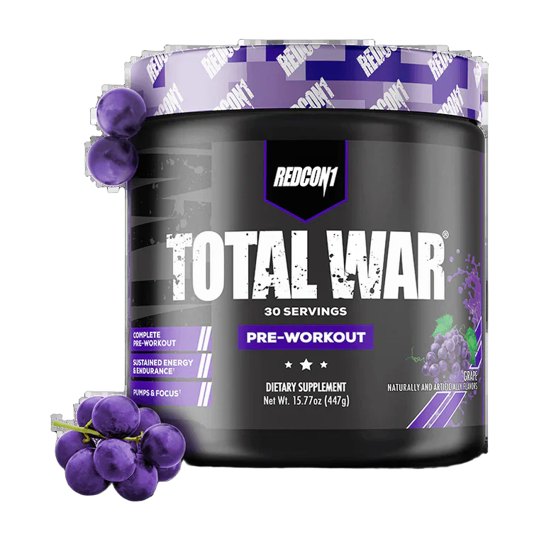 Redcon1 Total War Pre-Workout Grape 30 Porciones