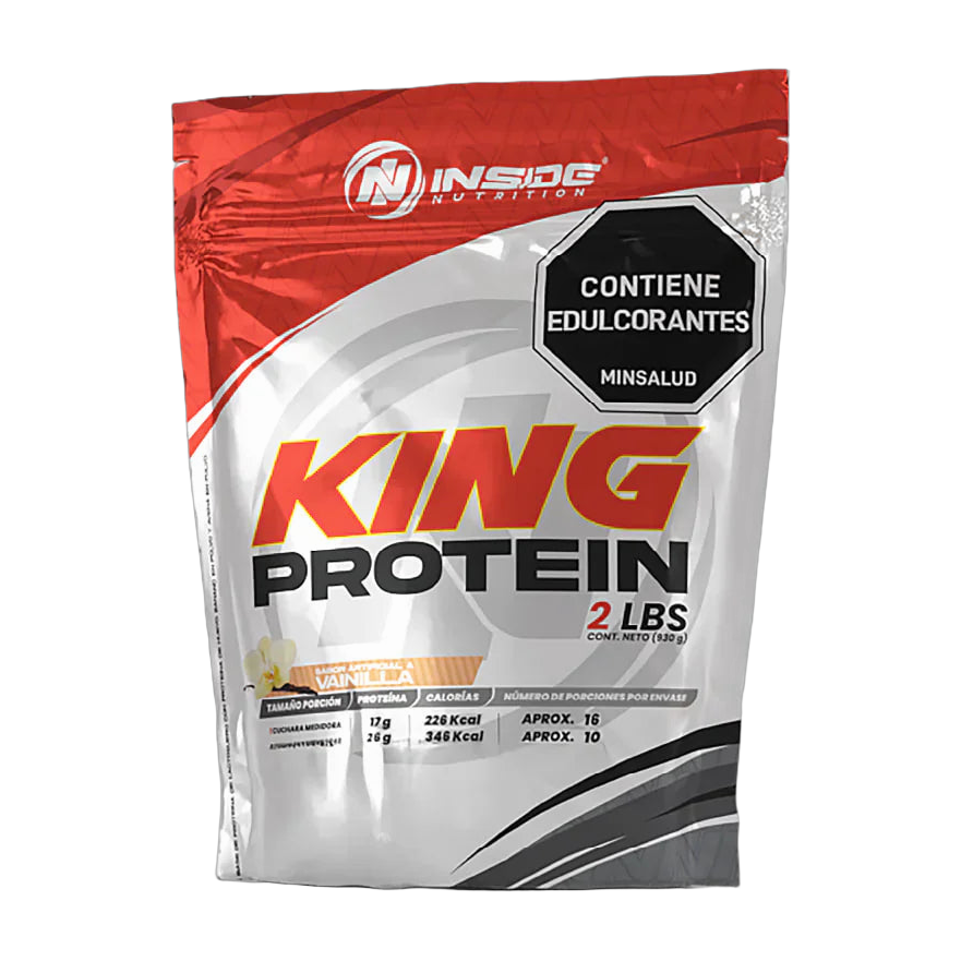 King Protein Inside Nutrition 2 Lb Vainilla · Proteína Hipercalórica