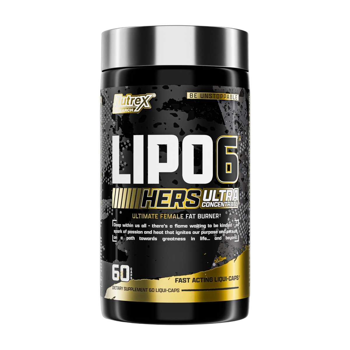 Lipo-6 Black Hers Ultra Concentrate Nutrex 60 Liqui-Caps · Quemador de Grasa para Mujer