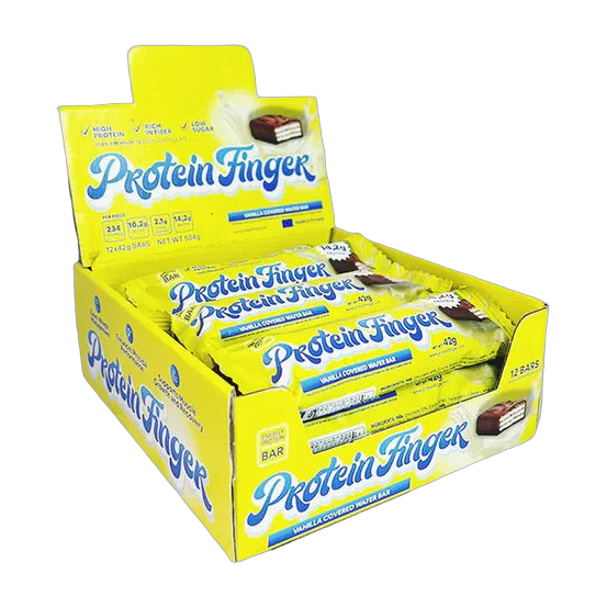 Protein Finger Barra Proteica Wafer Caja x 12 Unidades