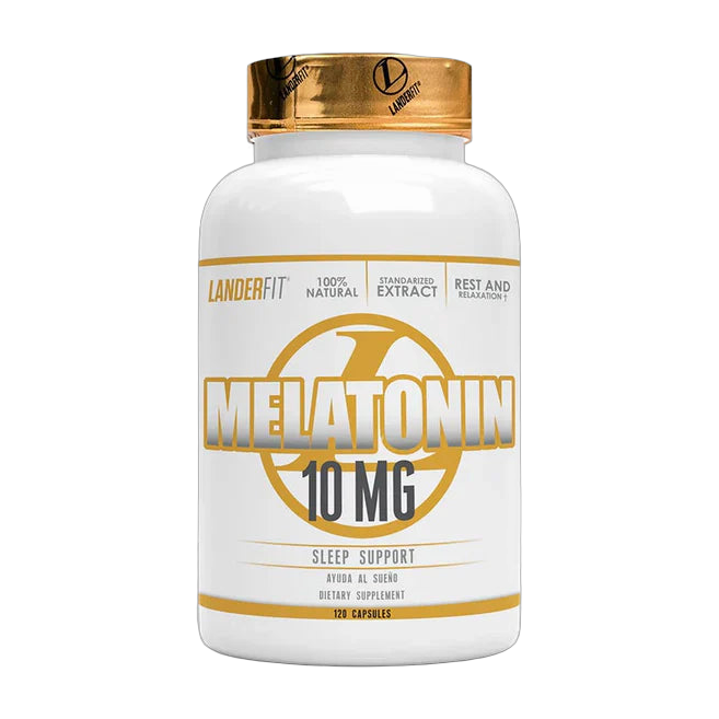 Melatonina 10 mg LanderFit 120 Cápsulas