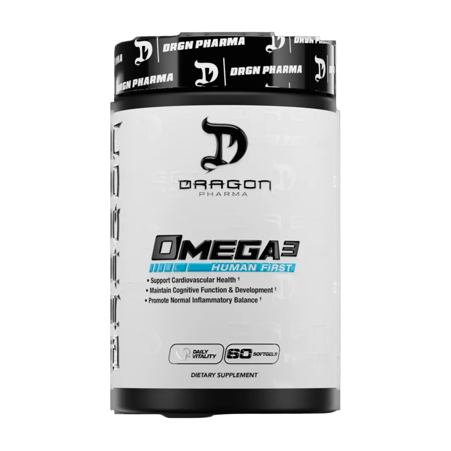 Omega 3 Dragon Pharma Human First 60 Softgels