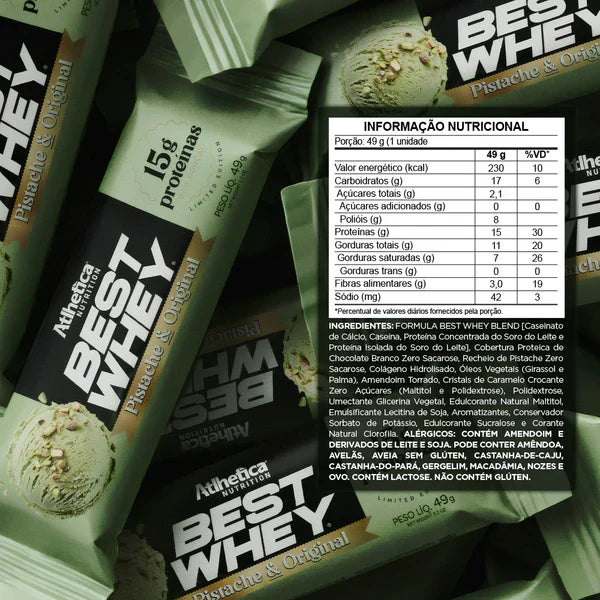 BEST WHEY BAR - PISTACHO