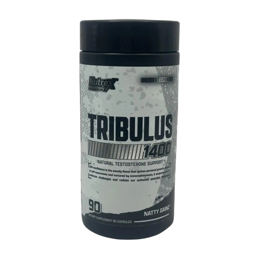 Nutrex Tribulus 1400 mg 90 Cápsulas · Extracto 45% Saponinas