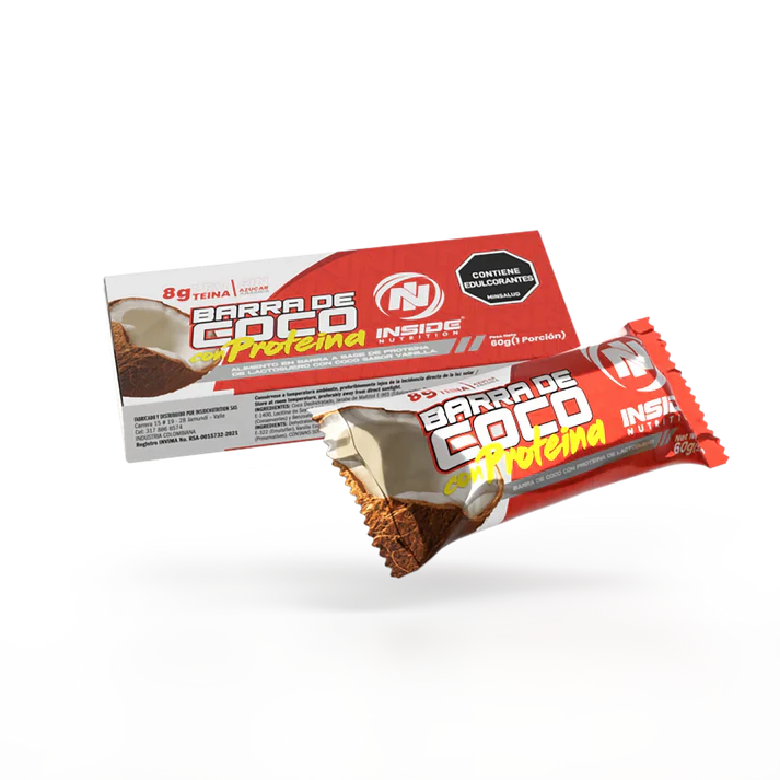 BARRA DE COCO CON PROTEINA