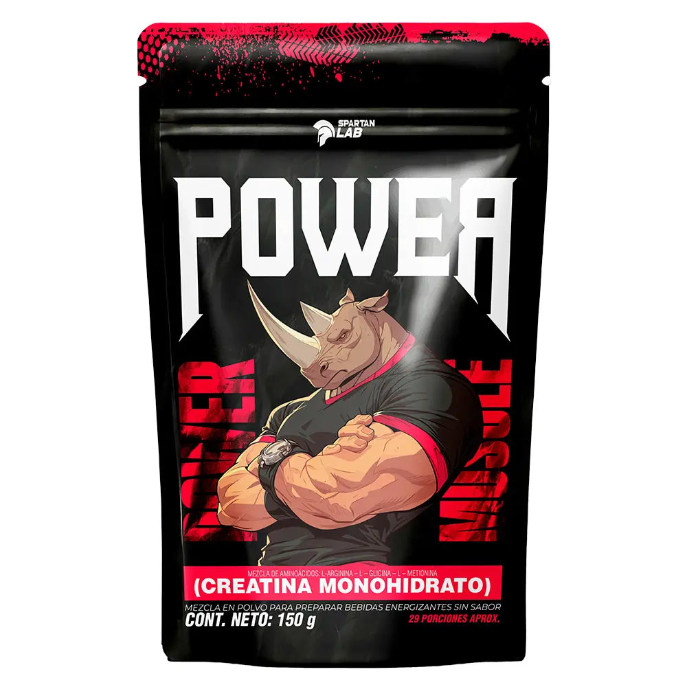 Power Spartan Lab Creatina Monohidrato Polvo Sin Sabor