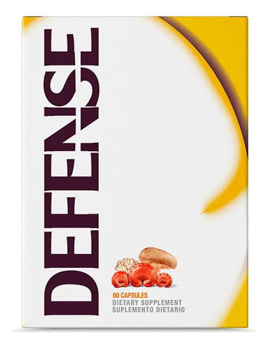 Defense Healthy America 60 Cápsulas · Calostro Bovino y Hongos