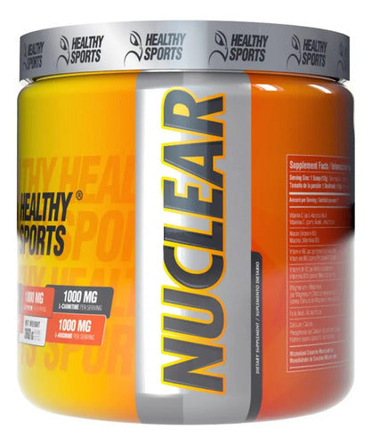 Suplemento En Polvo Healthy Sports Pre-entreno Creatina De Nuclear Sabor Frutos Rojos X 180g