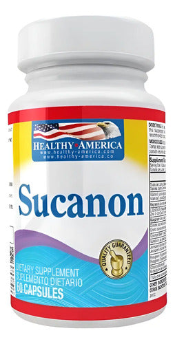 Suplemento En Cápsula Healthy America Suplementos Dietético De Sucanon De 60 Un Sin Sabor