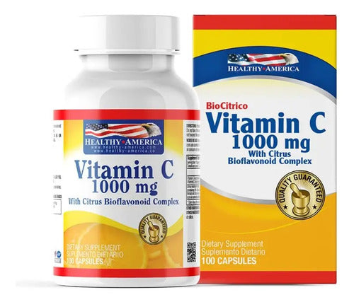 Vitamin C 1000m W/cit Biof 100c Sin Sabor
