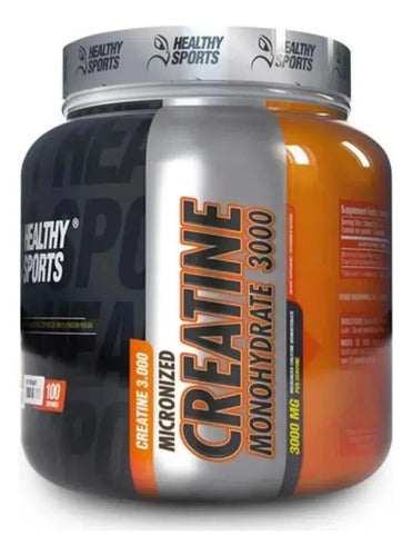 Creatina Monohidrata Healthy Sports - Suplementos Dietarios De 300g Nutricional Sin Sabor