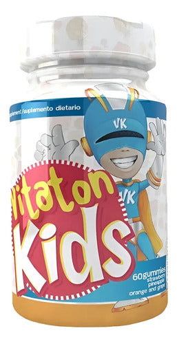Vitaton Kids X60 Gomas Healthy Sabor Fresa-naranja-piña-uva