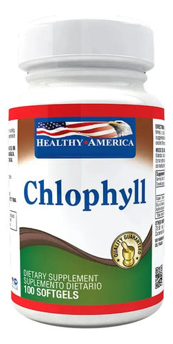 Cobre Copper Chlophyll 100mg 100 Softgels Healthy America