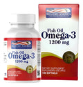 Omega 3 Fish Oil 1200mg X 100 Sabor N.a