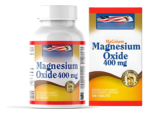 Magnesium Oxide 400 Mg X 100 Sabor Neutro