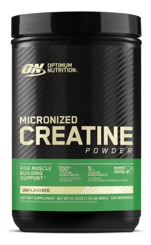 Suplemento En Polvo Optimum Nutrition Legend Nutrition Creatina Monohidratada De Creatina Micronizada X 600g Sin Sabor