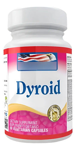Dyroid Support Formula Healthy America 60 Cápsulas