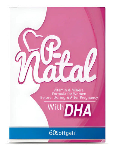 P Natal 60 Softgels Sin Sabor