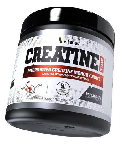 Creatina Monohidratada 150g Vitanas Aumento De Masa Muscular