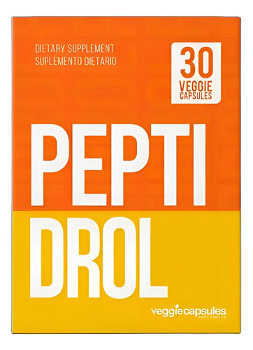 Peptidrol Betaína Zinc 30 Cap Healthy America Para Pesadez Y Digestion