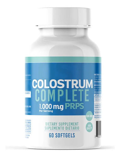 Colostrum Complete 1000mg 60 Softgels Healthy America Inmune
