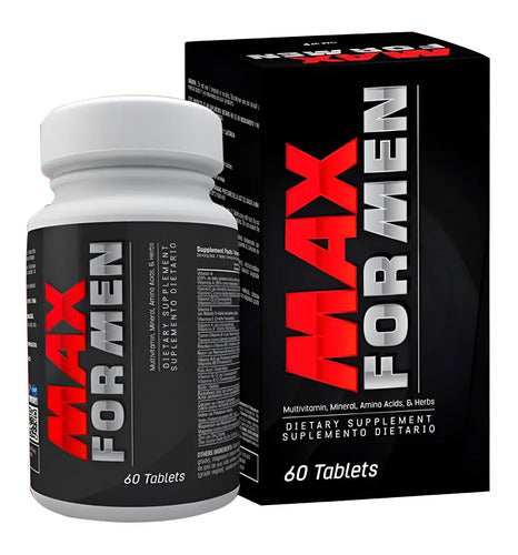 Multivitamínico Hombre Max For Men 60 Tabs Healthy America