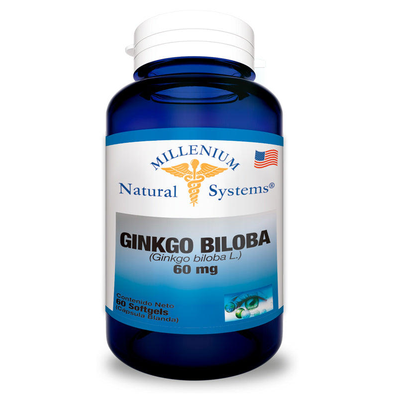 Ginkgo Biloba 60 mg x 60 Softgels