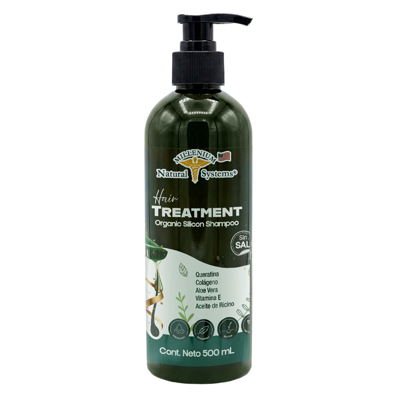 Hair Treatment Organic Silicon Shampoo 500 ml