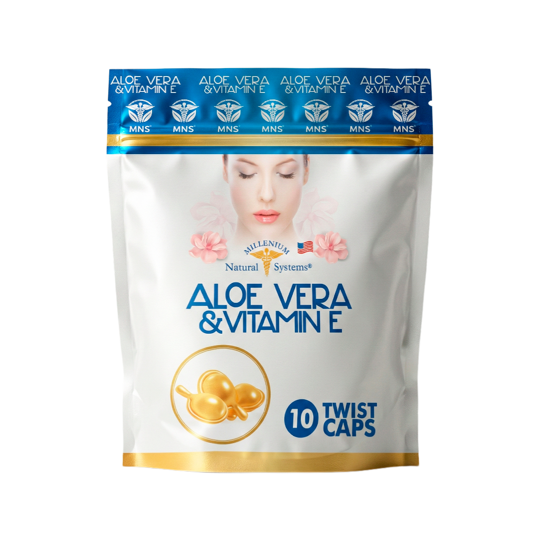 Aloe Vera & Vitamina E x 10 Twist Caps