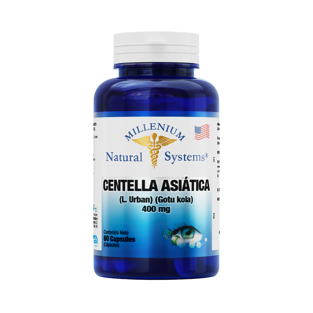 Centella Asiática 400 mg x 60 cápsulas