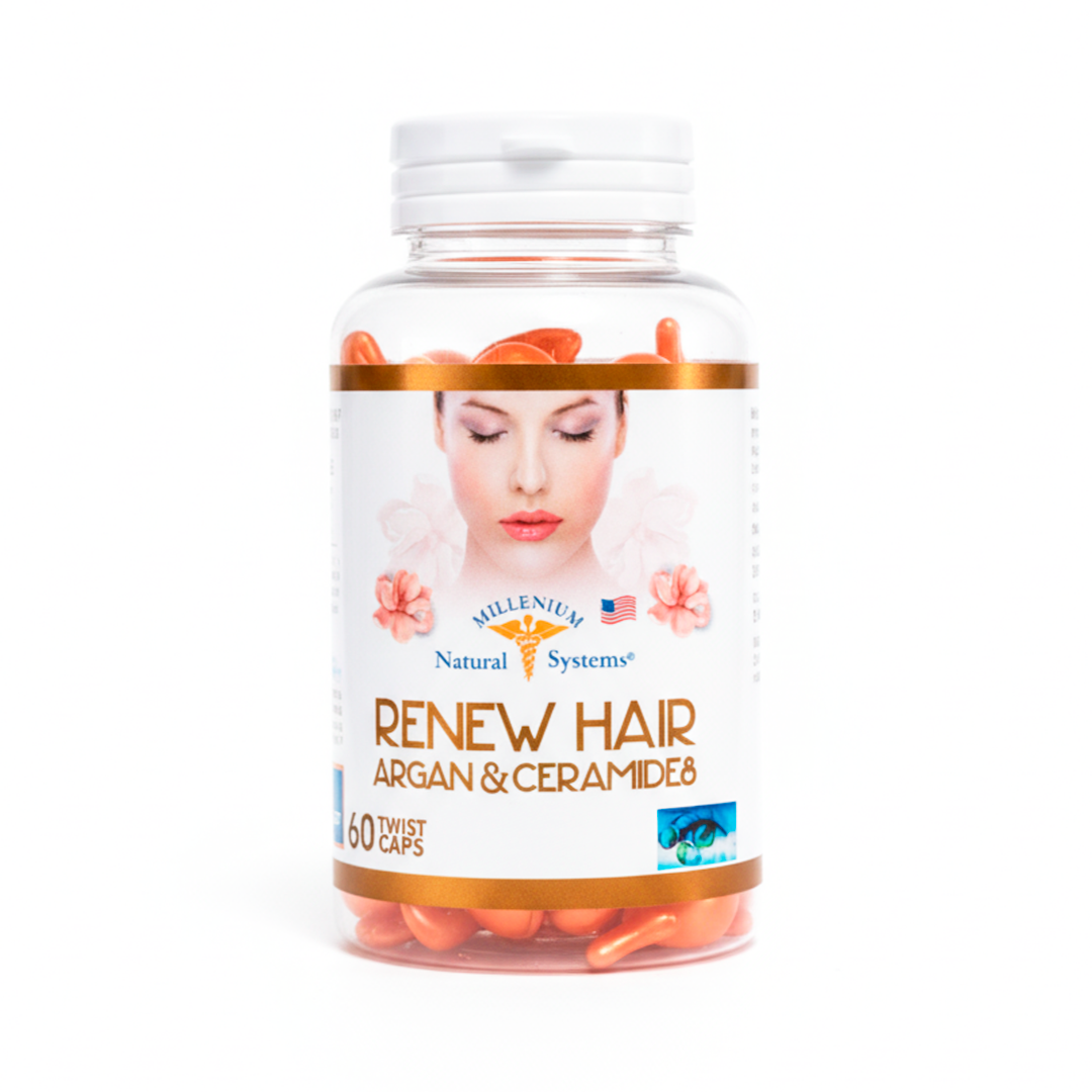 Renew Hair Argan & Ceramides x 60 Twist Caps