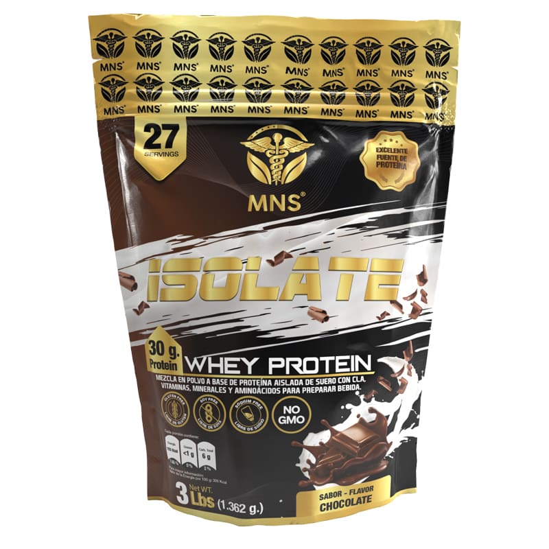 Isolate Whey Protein Sabor Chocolate  x 3 Lbs