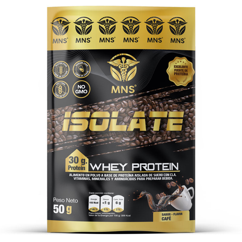 Isolate Whey Protein Sabor Café  Sachet 50 g