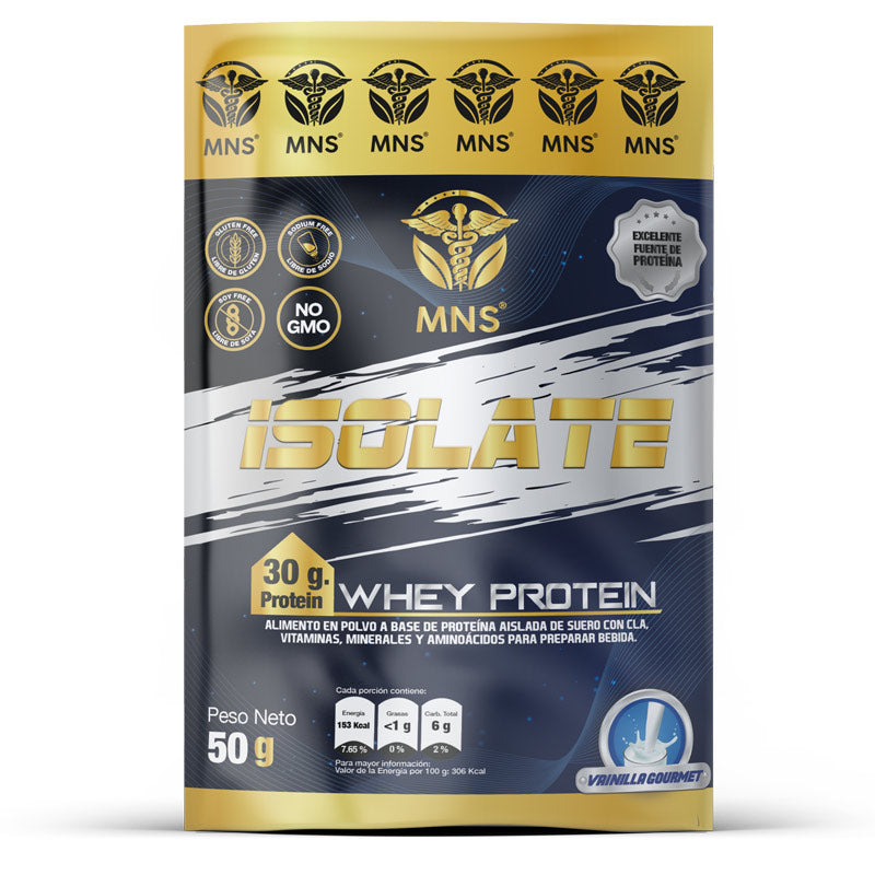 Isolate Whey Protein Sabor Vainilla  Sachet 50 g