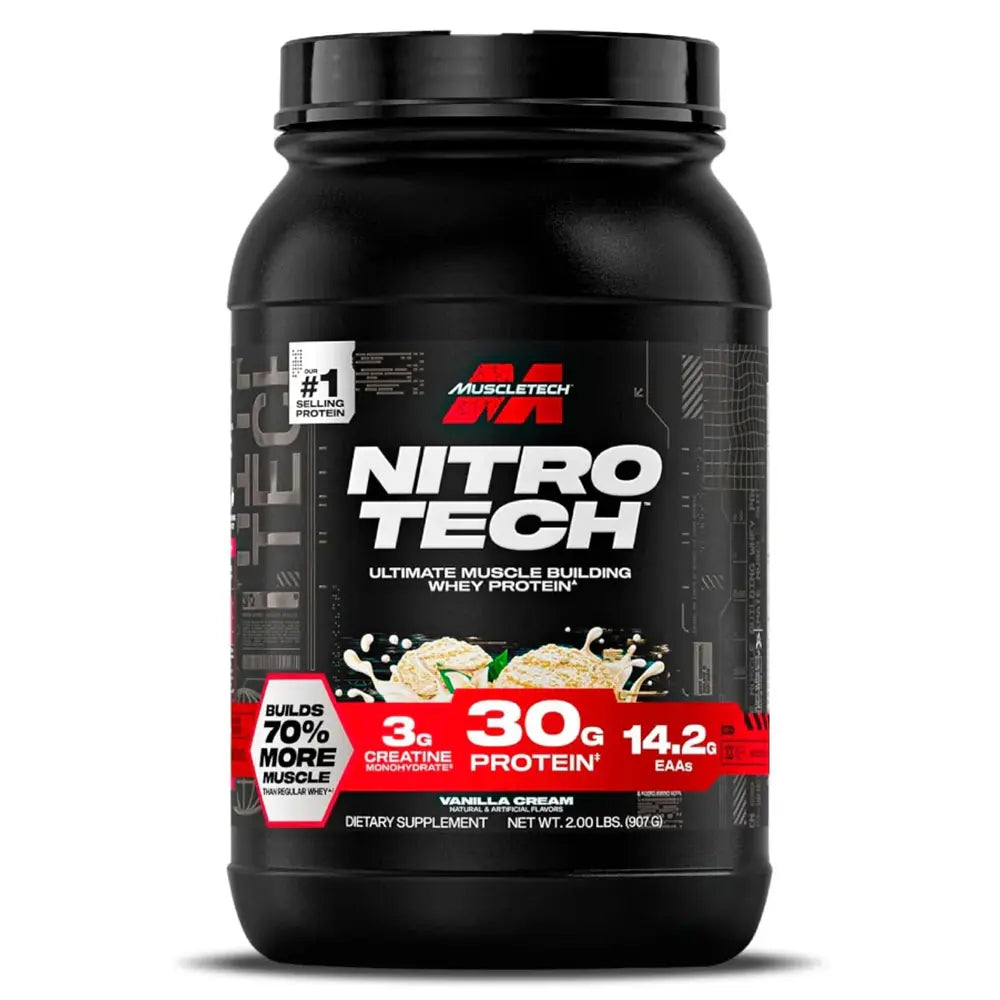 Nitro-Tech Whey Protein MuscleTech Proteína en Polvo