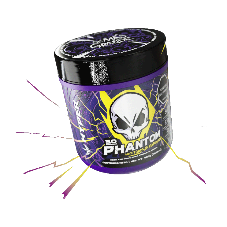 Hyper Phantom 480 g Toronja · Preentreno con Citrulina, Beta-Alanina y Cafeína
