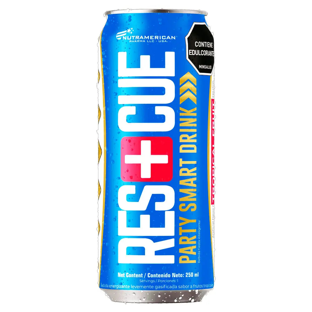 Rescue Party Smart Drink Nutramerican Lata 250 ml Frutos Tropicales
