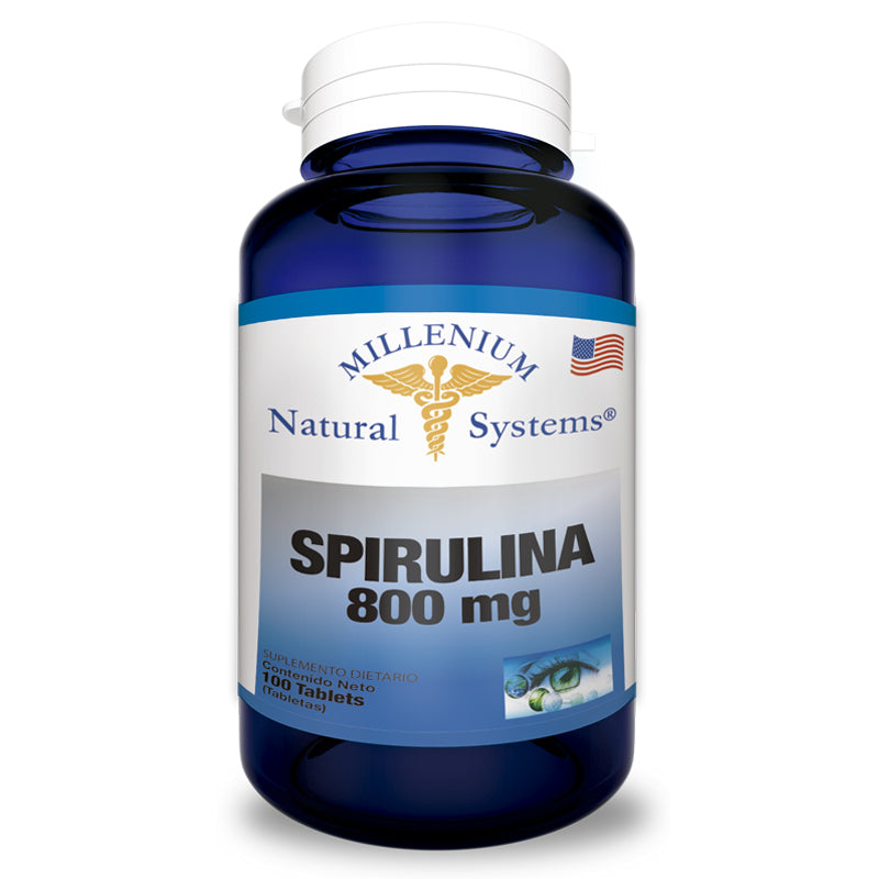 Spirulina 800 mg x 100 Tabletas