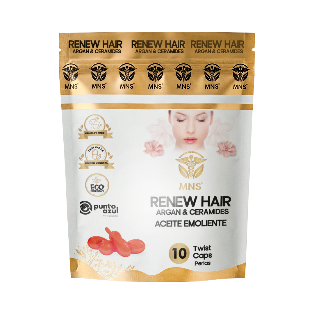 Renew Hair Argan & Ceramides x 10 Twist Caps