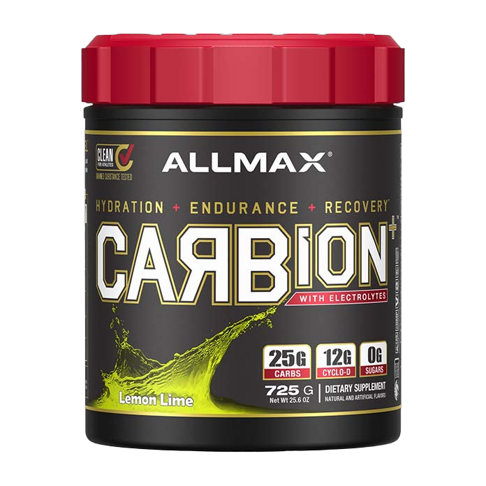 Allmax Carbion+ Carbohidratos con Electrolitos 725 g · Lemon Lime