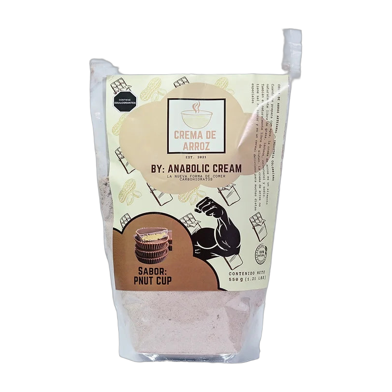 Anabolic Cream Crema de Arroz 550 g · Carbohidrato de Rápida Absorción