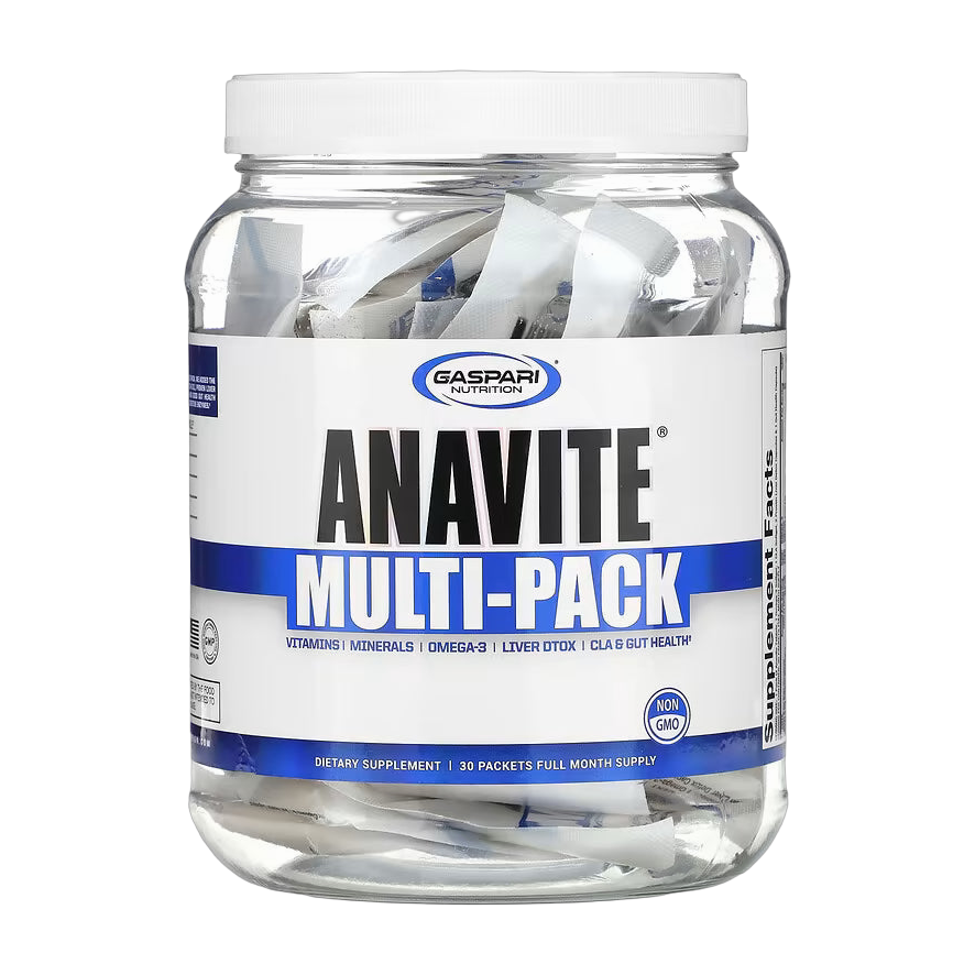 Anavite Multipack Gaspari Nutrition · Multivitamínico con Beta-Alanina