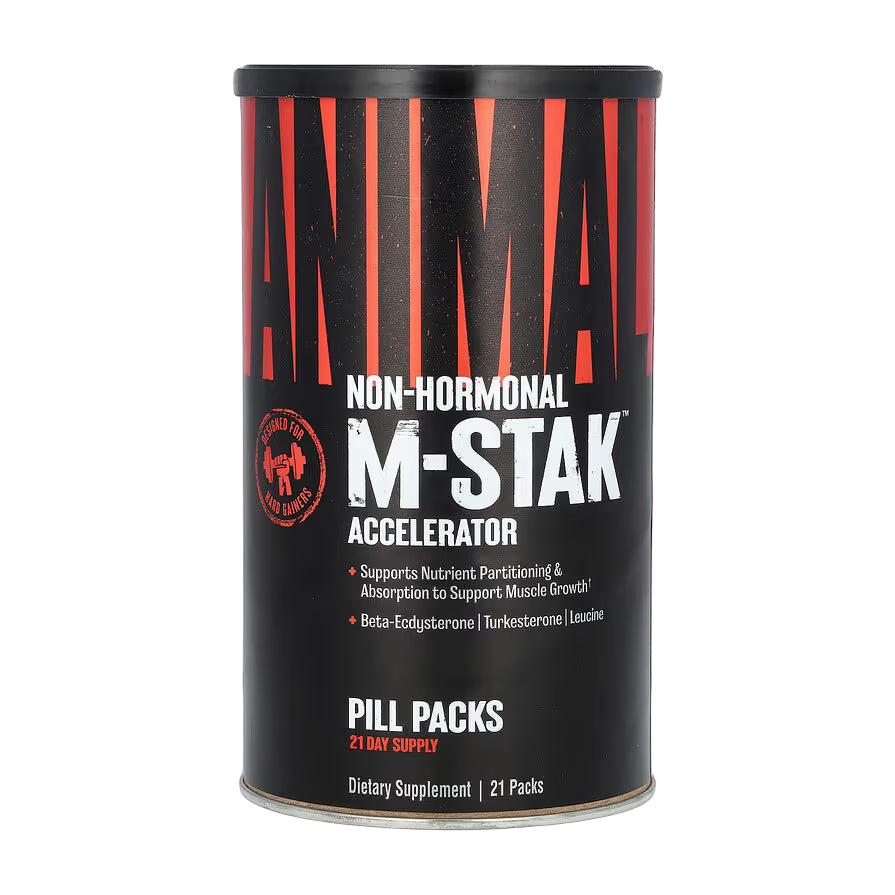 Animal M-Stak Universal Nutrition 21 Packs · Beta-Ecdysterona y Turkesterona