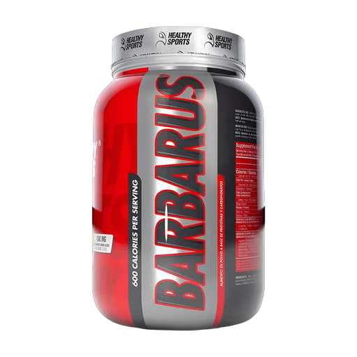 Barbarus Healthy Sports 4 Lb Vainilla · Hipercalórico con 600 kcal y 60 g de Proteína por Porción