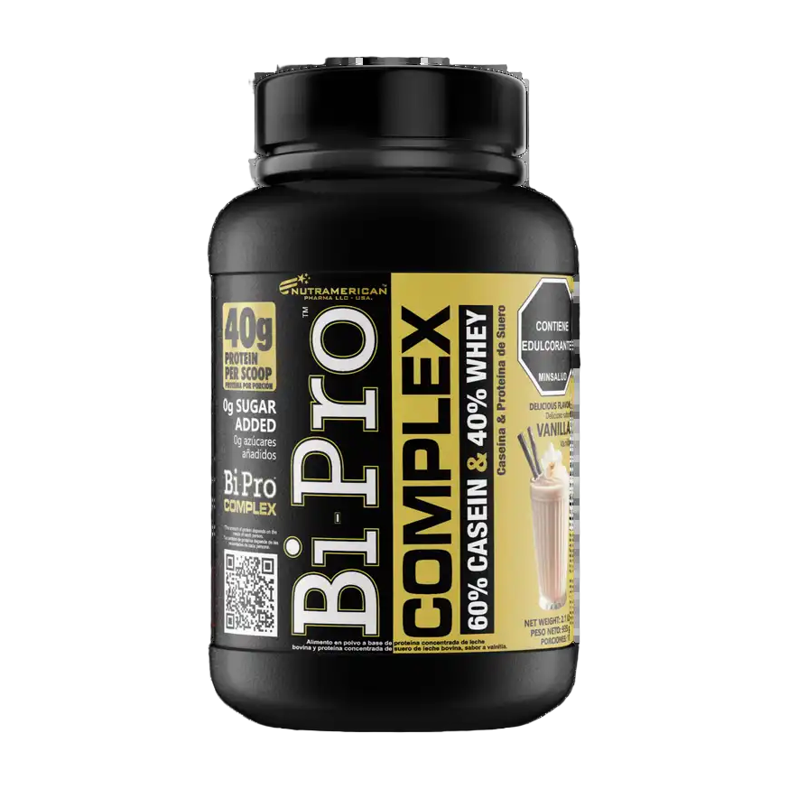 Bi Pro Complex Nutramerican 2.1 Lb Vainilla · Caseína y Whey Protein