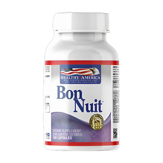 Bon Nuit Healthy America 100 Cápsulas · Descanso y Relajación